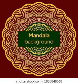 Mandala Islamic Background. Oriental pattern, vector illustration. Islam, Arabic, Indian, moroccan,spain, turkish, pakistan, chinese, mystic, ottoman motifs. Vector