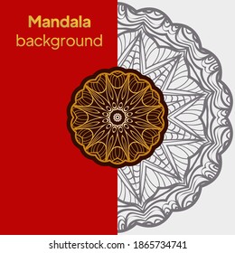 Mandala Islamic Background. Oriental pattern, vector illustration. Islam, Arabic, Indian, moroccan,spain, turkish, pakistan, chinese, mystic, ottoman motifs. Vector