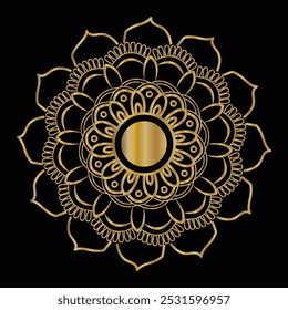 Mandala Islamic Background, Mandala Islamic Pattern, Mandala Design Template