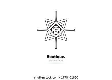 mandala isolated on white background