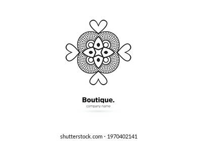 mandala isolated on white background