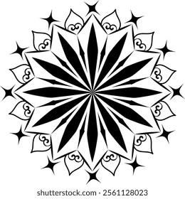 a mandala item vector design