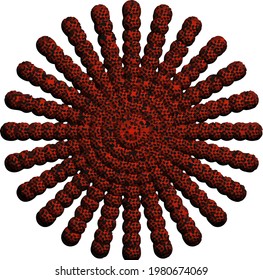 Mandala Kaleidoscope for Events, Background, Backdrop, Intro, Burn
