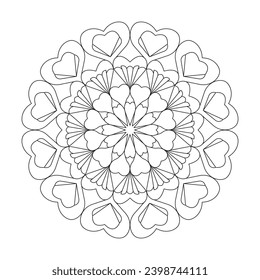  Mandala Kaleidoscopic Kingdom colouring book page for KDP book interior. Peaceful Petals, Ability to Relax, Brain Experiences, Harmonious Haven, Peaceful Portraits, Blossoming Beauty mandala design.