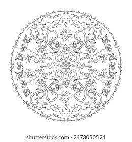 Mandala. The keys to a beautiful world.