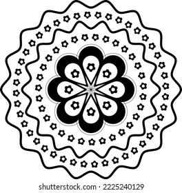 mandala lace ornament pattern, Modern design for paper, cover, fabric, interior decor and others, design suitable for digital printing