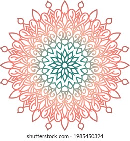 Mandala line art, suitable for your needs