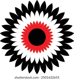 Mandala Linie Zeichnung Design-Idee für Unternehmen 