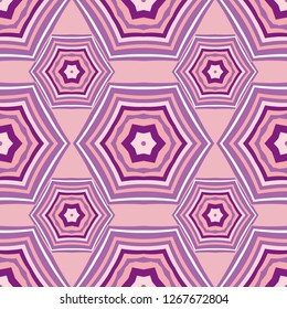 Mandala line seamless pattern, tribal ethnic motif. Ornament for wallpaper, textiles, greeting card,  packing, web. Vector  illustration.