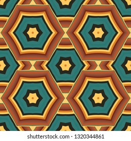 Mandala line seamless pattern, tribal ethnic motif. Ornament for wallpaper, textiles, greeting card,  packing, web. Vector  illustration.