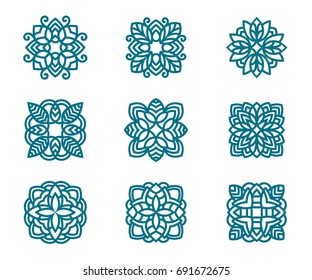 Mandala Logo Collection Set