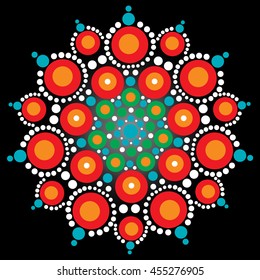 mandala logo decore art