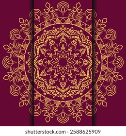 mandala logo design art iustartion 