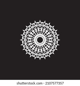 Mandala Logo Design Vektorgrafik