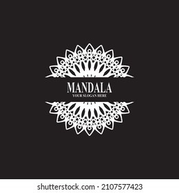 Mandala Logo Design Vektorgrafik