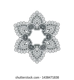 mandala logo designs vector decoration