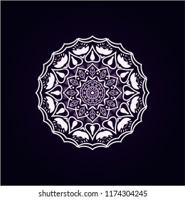 Mandala Logo Template Abstract