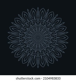 Mandala luxury background design EPS