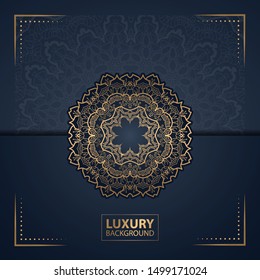 Mandala Luxury Background  for wedding invitation, book cover