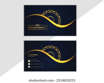 MANDALA LUXURY BUSINESS CARD DESIGN.