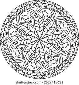 mandala design de luxo formato eps 10 