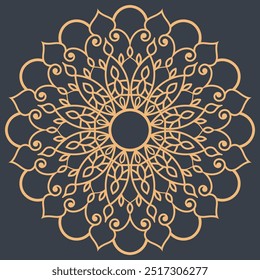 Mandala Diseño de Vector de lujo, arte de patrón de mandala