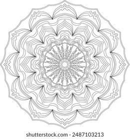 mandala, mandana illustration vector art