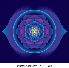 Mandala for Meditation - Ajna 