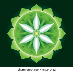 Mandala for Meditation - Anahata