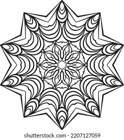mandala meditation relaxing coloring antis tress spiritual therapy