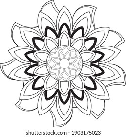 mandala meditation relaxing pattern anti stress coloring