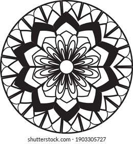 mandala meditation relaxing pattern anti stress coloring
