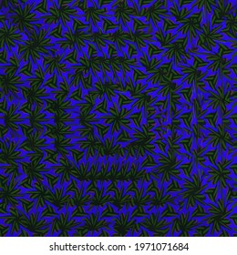 mandala with multicolored symmetrical patterns 