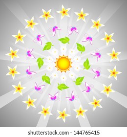 Mandala of the nature