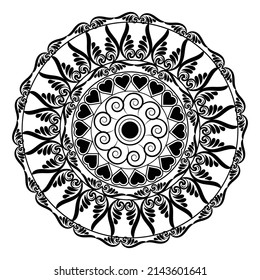 mandala new style design template