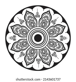 mandala new style design template