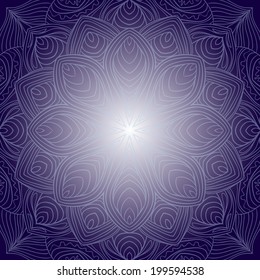 Mandala ornament.
