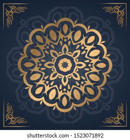 mandala ornament abstract background for invitation