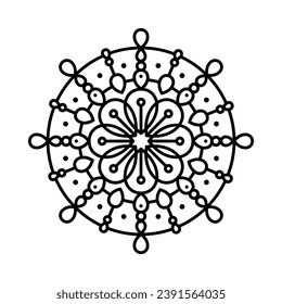 mandala ornament design decorative element luxury