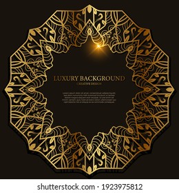 Mandala ornament or flower background design.