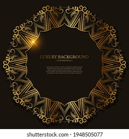 Mandala ornament or flower background design.