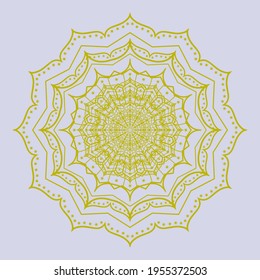 Mandala Ornament. Flower ornament. Islamic theme. Arab. Mandala background