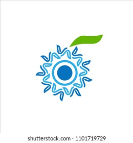 mandala or ornament fruit, vector logo icon with eps 10 format for company creative industry or sport team