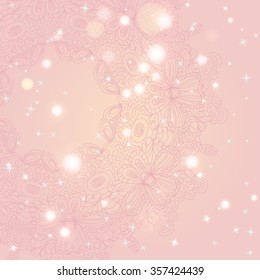 Mandala ornament Geometric circle element