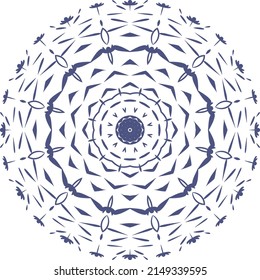 Mandala ornament, outline, doodle, hand-drawn, illustration. Vector henna tattoo style, can be used for textile, coloring books,
phone case print, greeting cards. Anti-stress coloring page for adults.