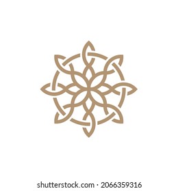 CBD Cannabis Marijuana Pot Leaves Hanf Inspiration Logo Design