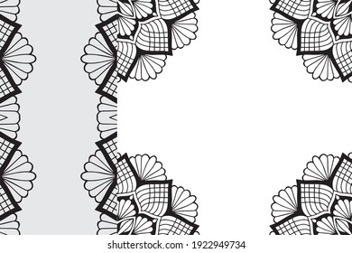 Mandala Ornament Pattern. Vintage decorative elements
