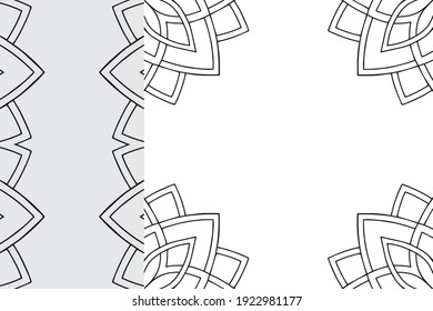 Mandala Ornament Muster. Vintage-Dekorationselemente