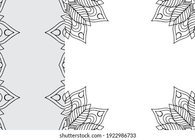 Mandala Ornament Pattern. Vintage decorative elements