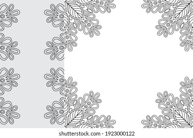 Mandala Ornament Pattern. Vintage decorative elements